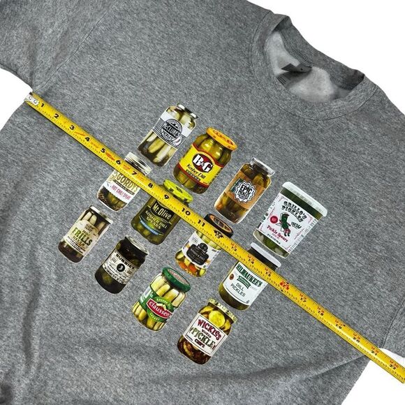 Vintage ASO Canned Pickle Crewneck Sweatshirt - Picture 6 of 9